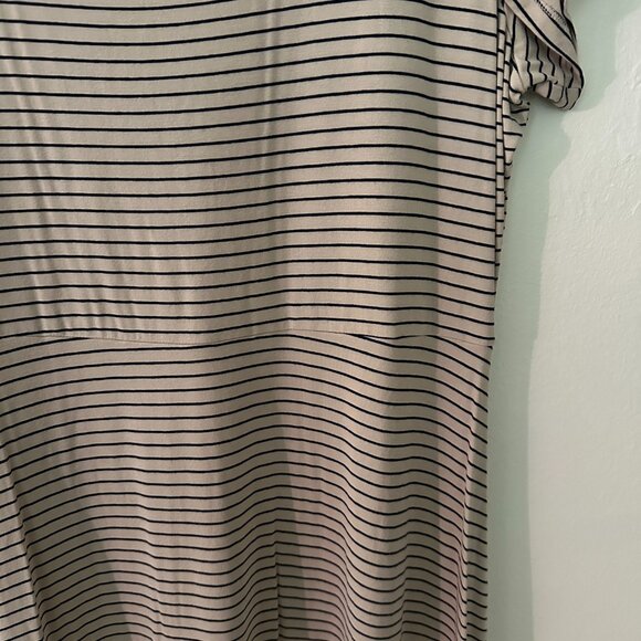 Striped Fit & Flare Dress - Picture 2 of 4